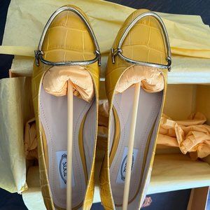 NEW Tod's Ballerinas in Leather in EU: 36 (6 US)